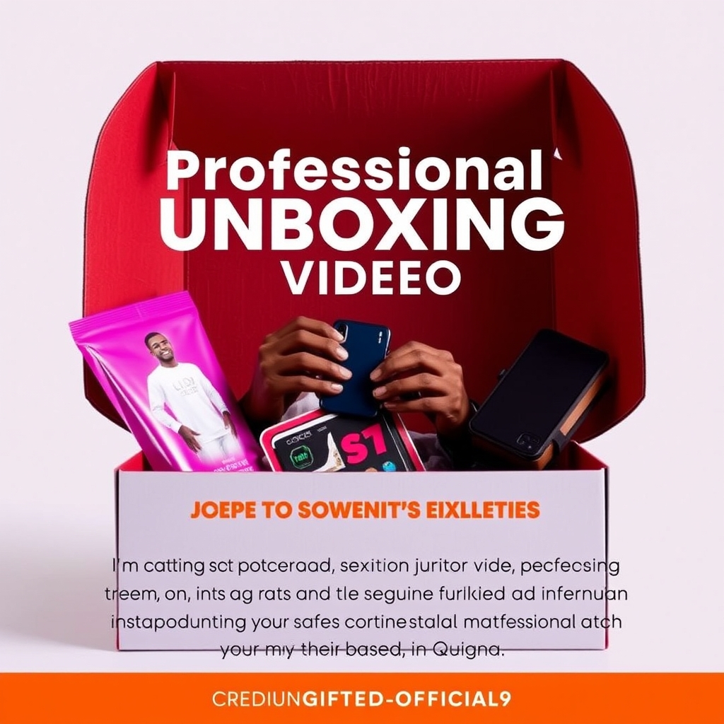 Professional Unboxing Video for Your Product