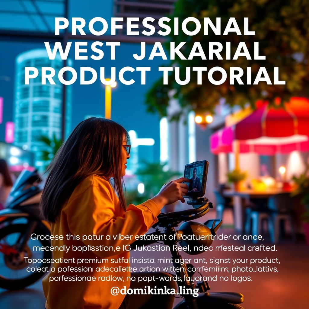 Professional West Jakarta Product Tutorial