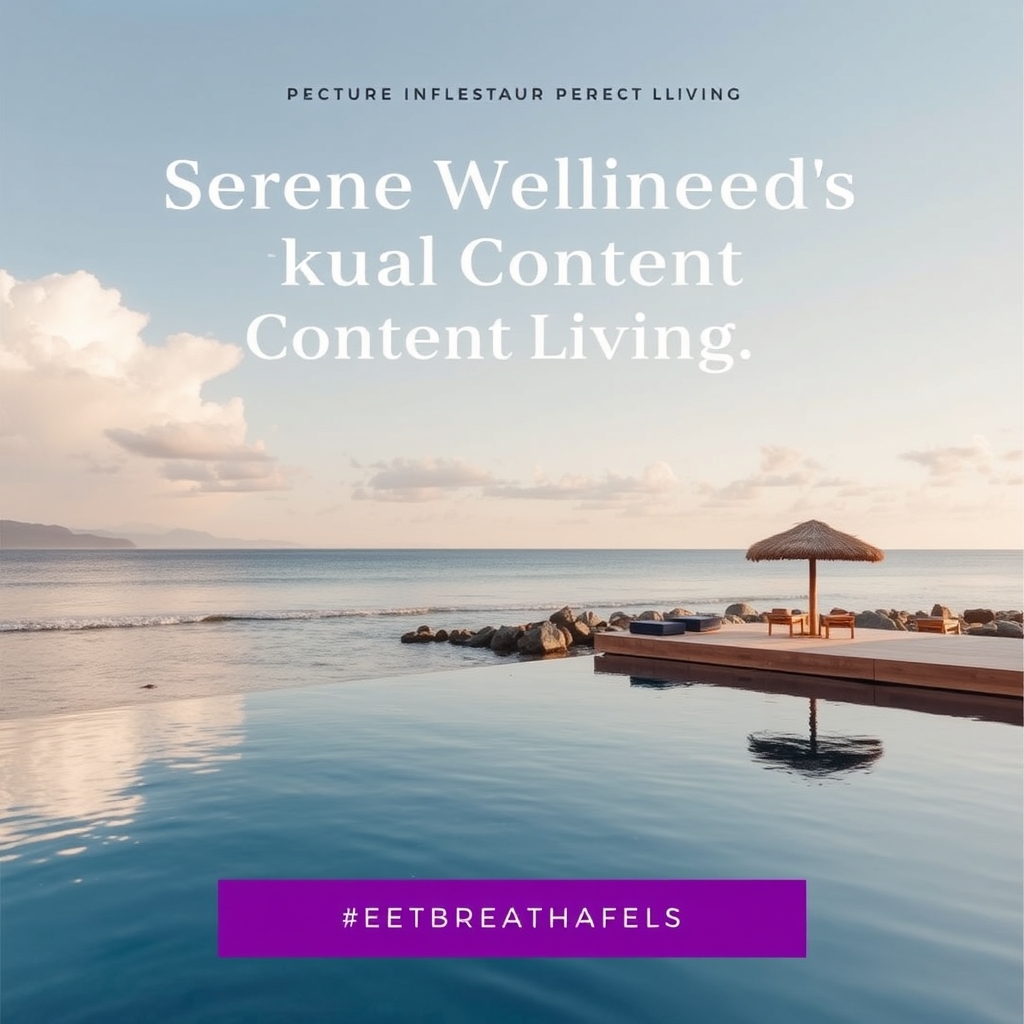 Serene Wellness and Travel Content Creation