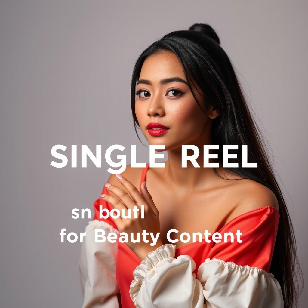 Single Reel Partnership for Beauty Content