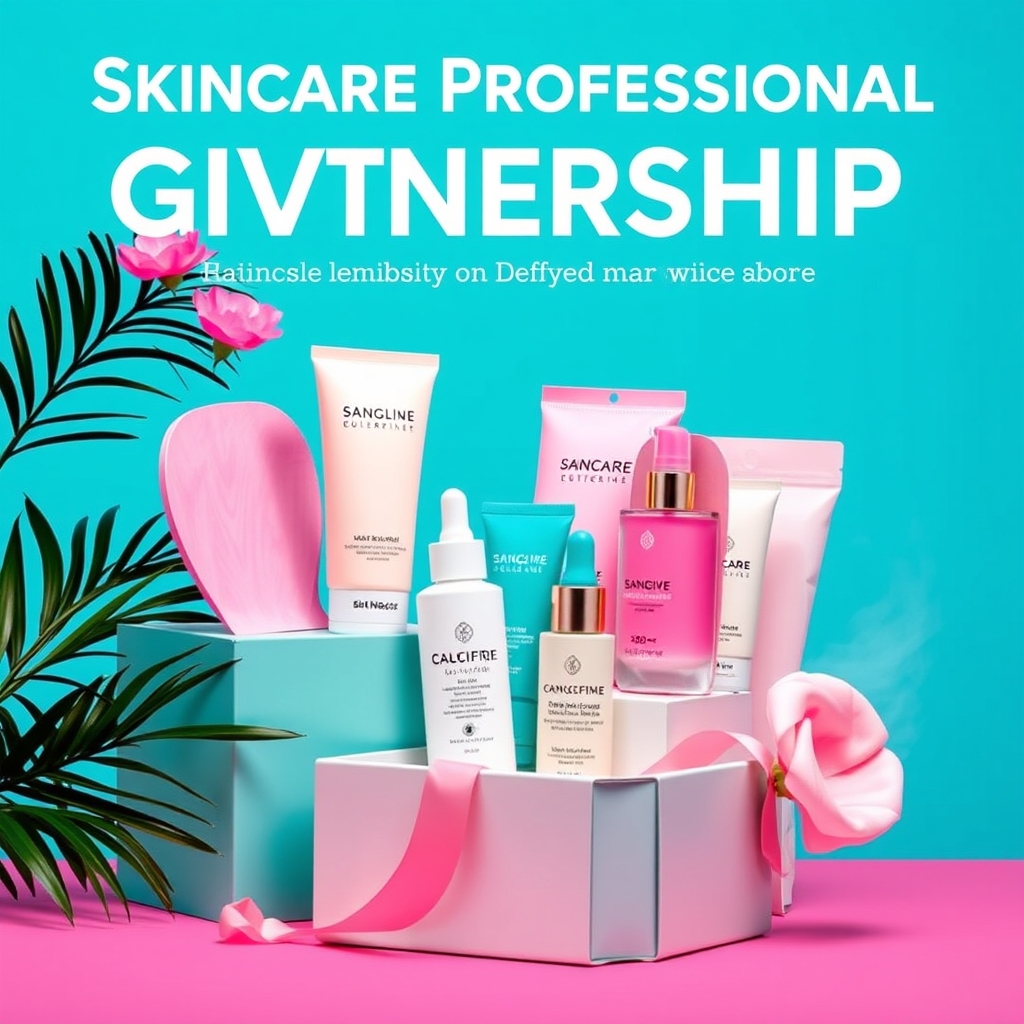 Skincare Professional Giveaway Partnership
