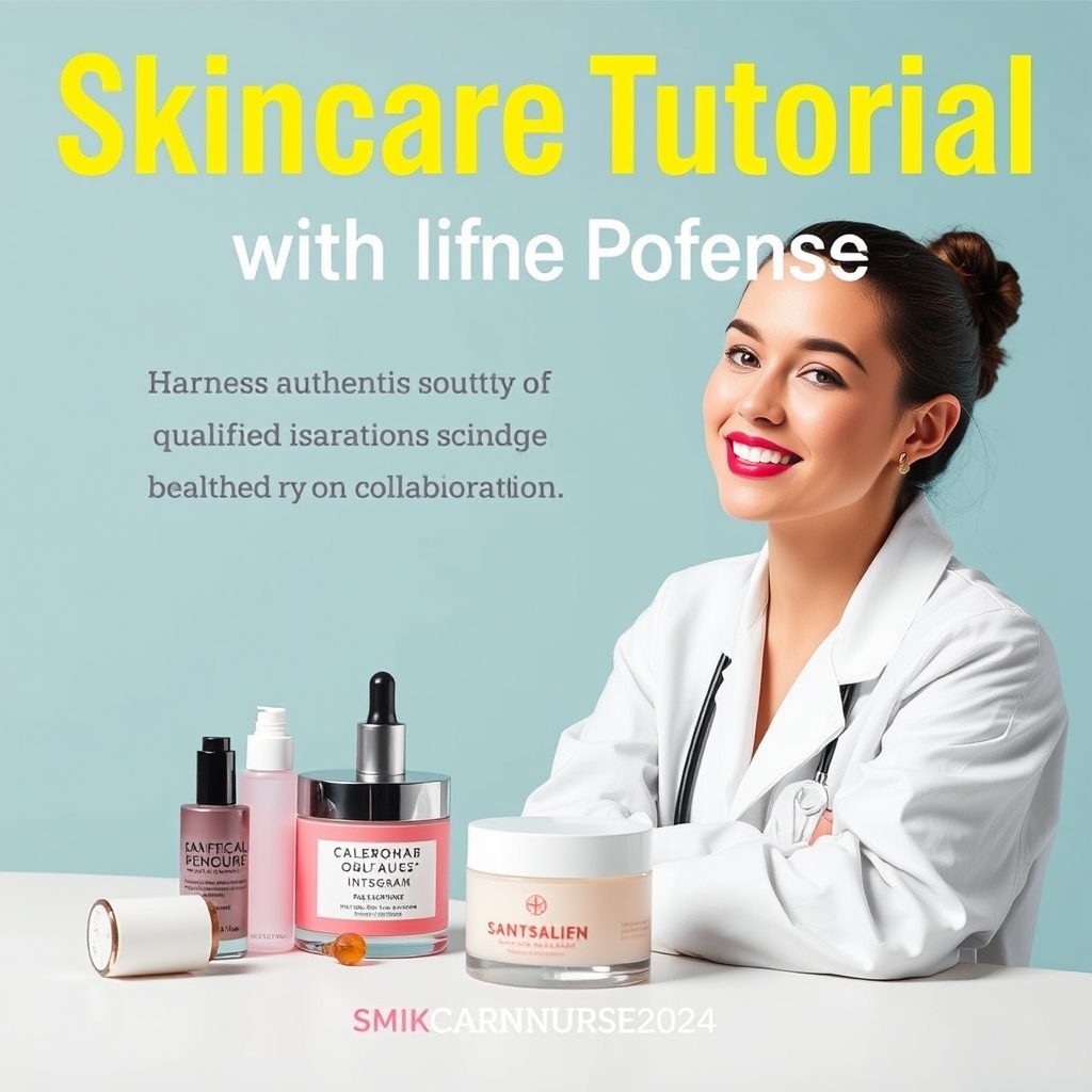 Skincare Tutorial with a Healthcare Professional