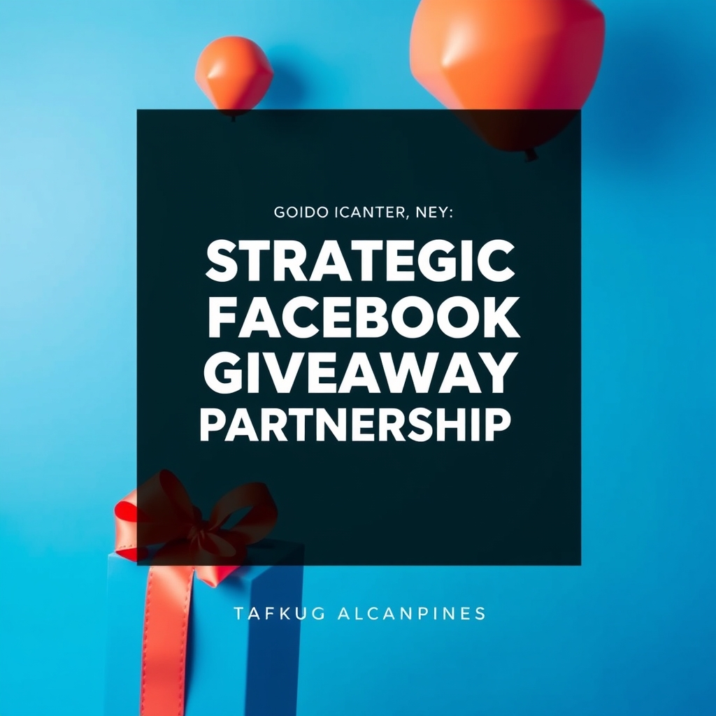 Strategic Facebook Giveaway Partnership
