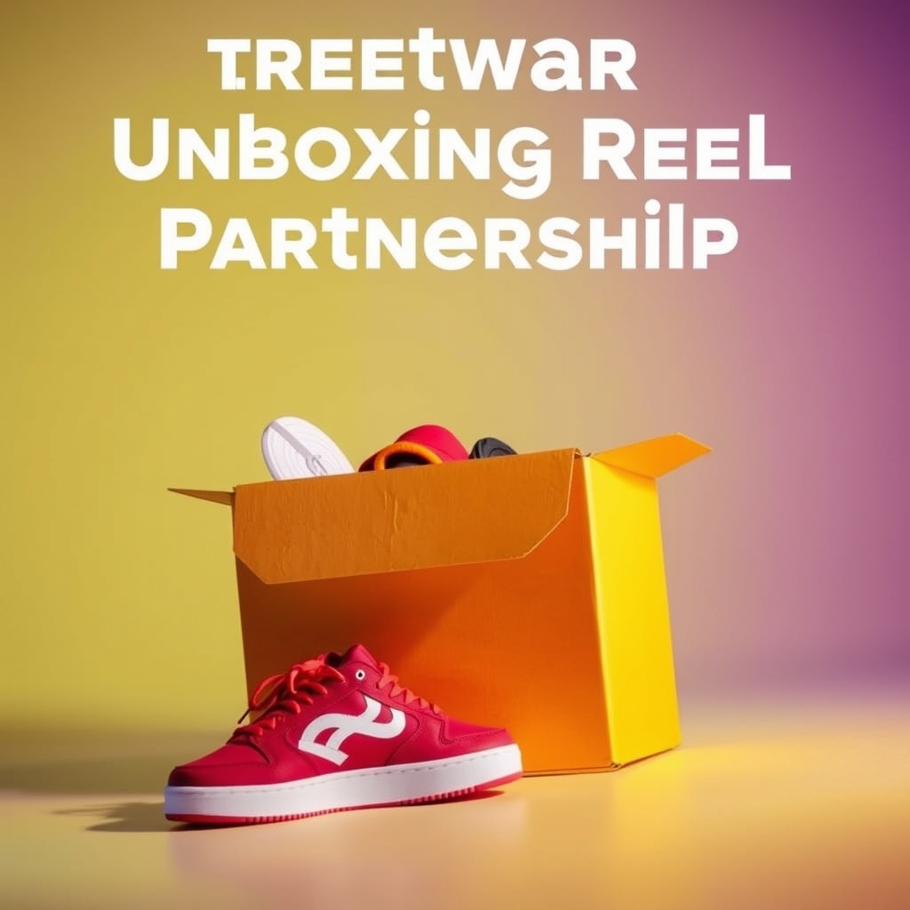 Streetwear Unboxing Reel Partnership