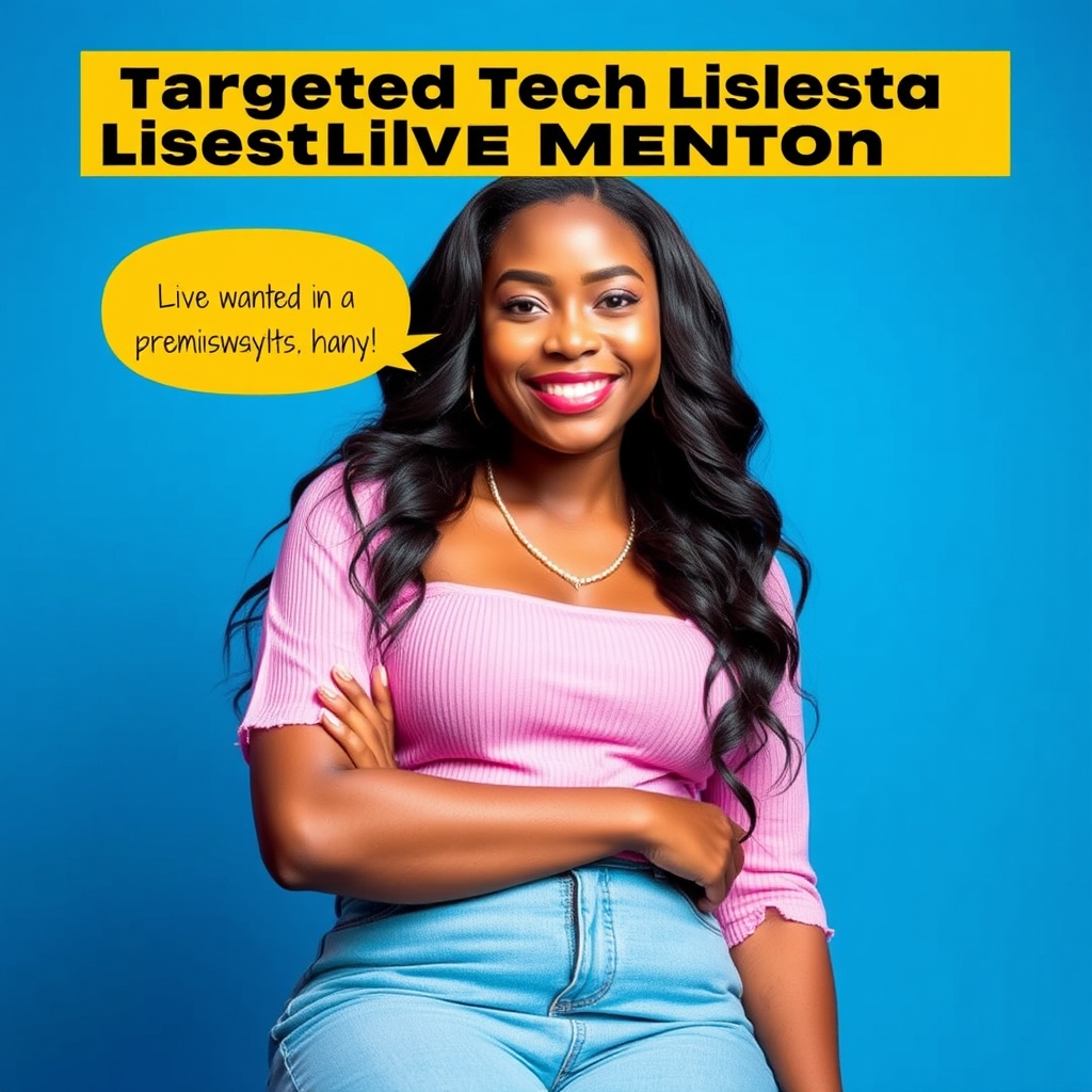 Targeted Tech Lifestyle IG Live Mention