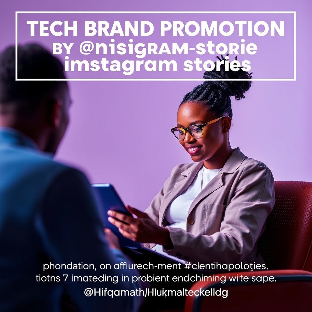 Tech Brand Promotion in Instagram Stories