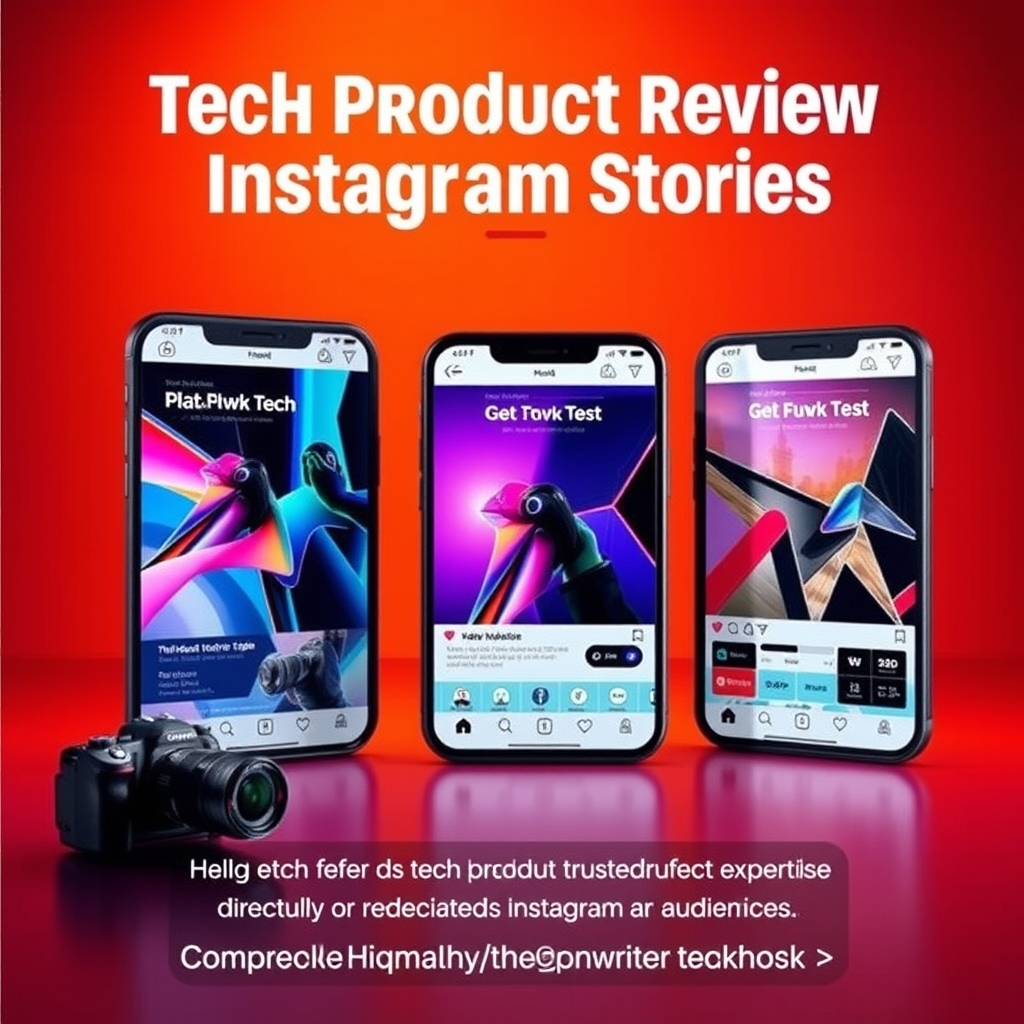 Tech Product Review Instagram Stories Pack