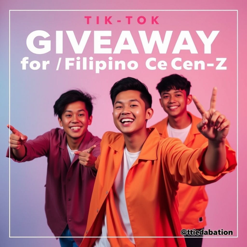 TikTok Giveaway for Filipino Gen-Z