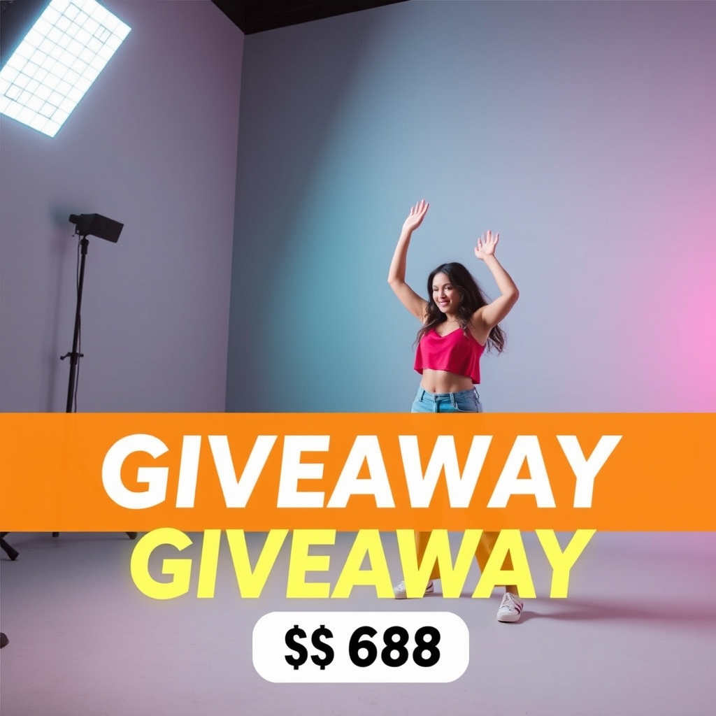 TikTok Giveaway with Premium Dance Creator