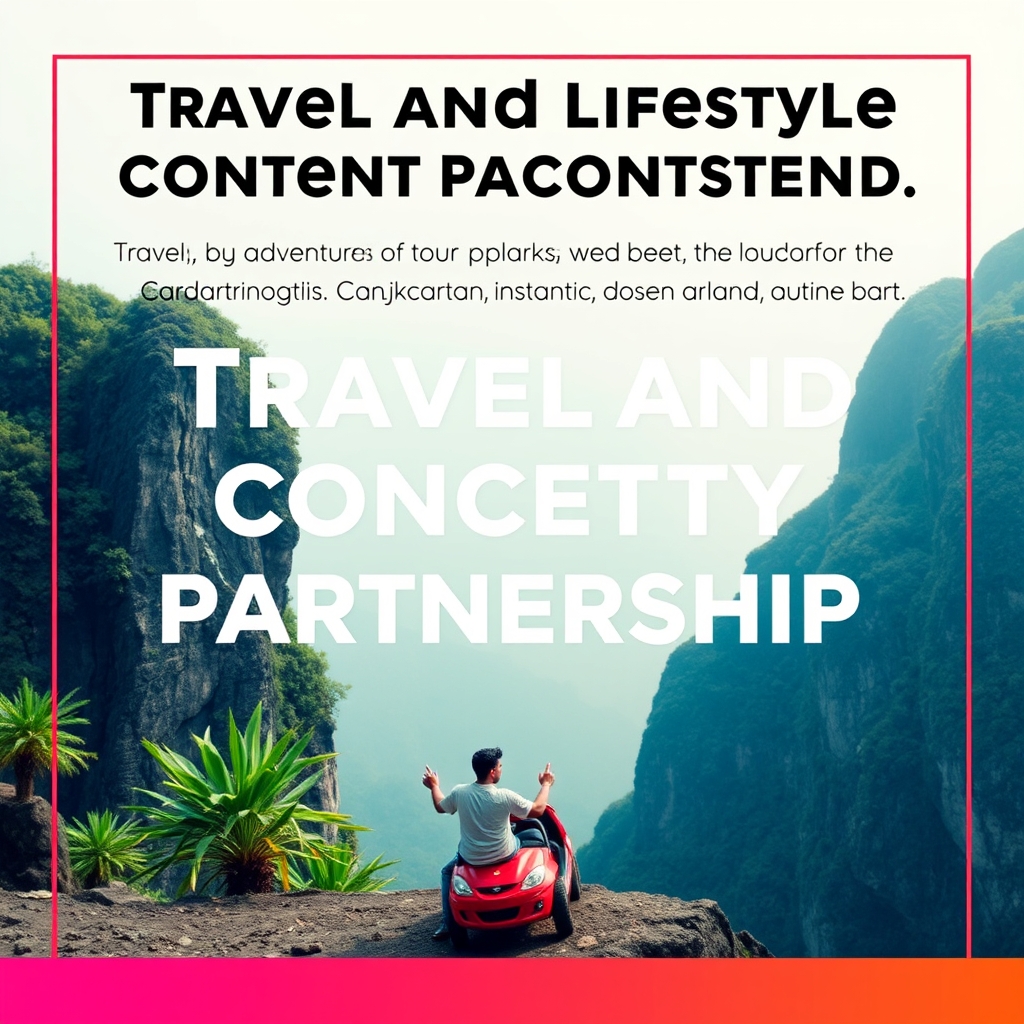Travel and Lifestyle Content Partnership
