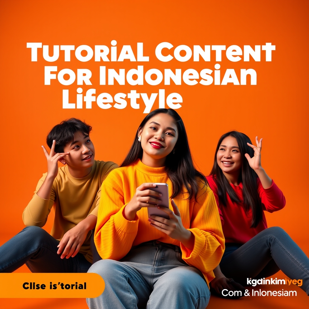 Tutorial Content for Indonesian Lifestyle