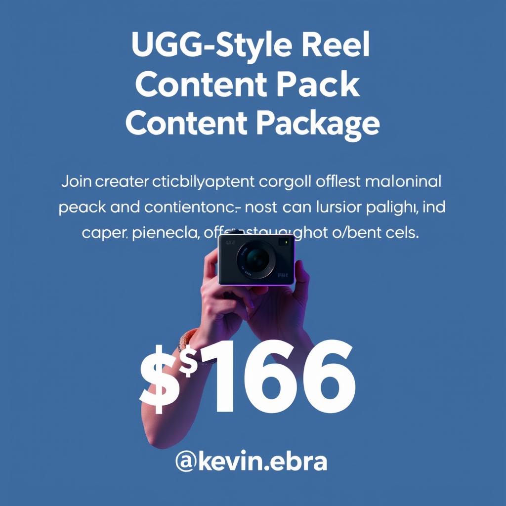 UGC-Style Reel Content Package