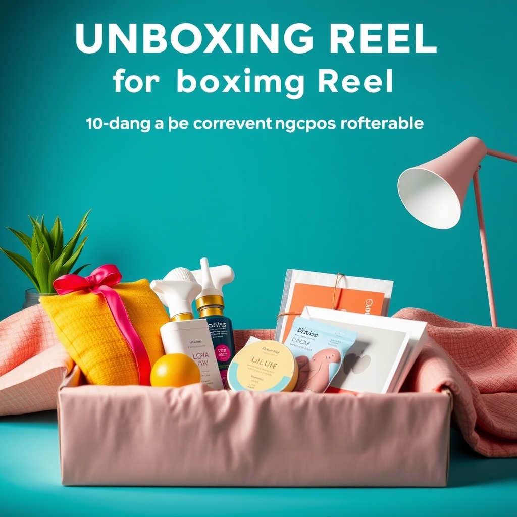 Unboxing Reel for New Parents in Mexico
