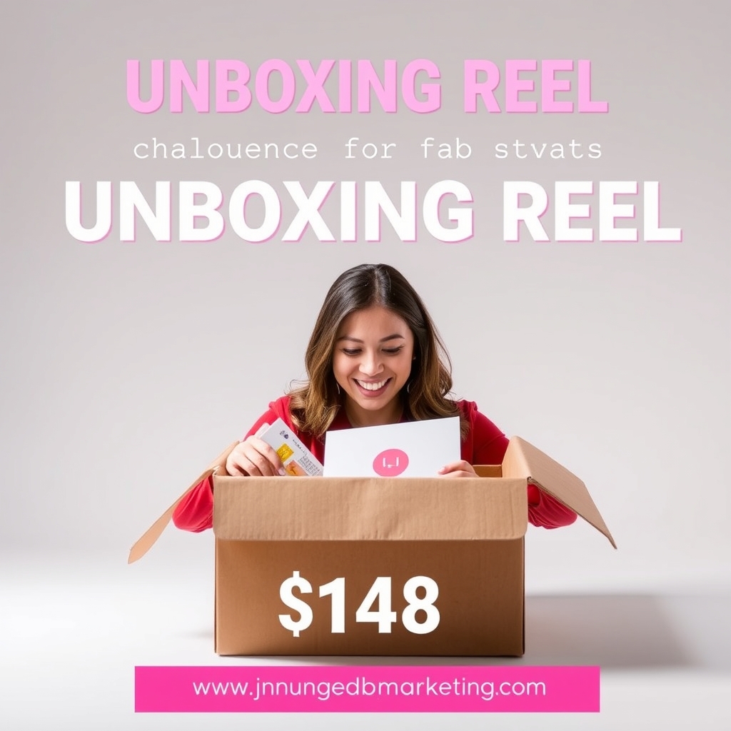 Unboxing Reel for Parenting Community