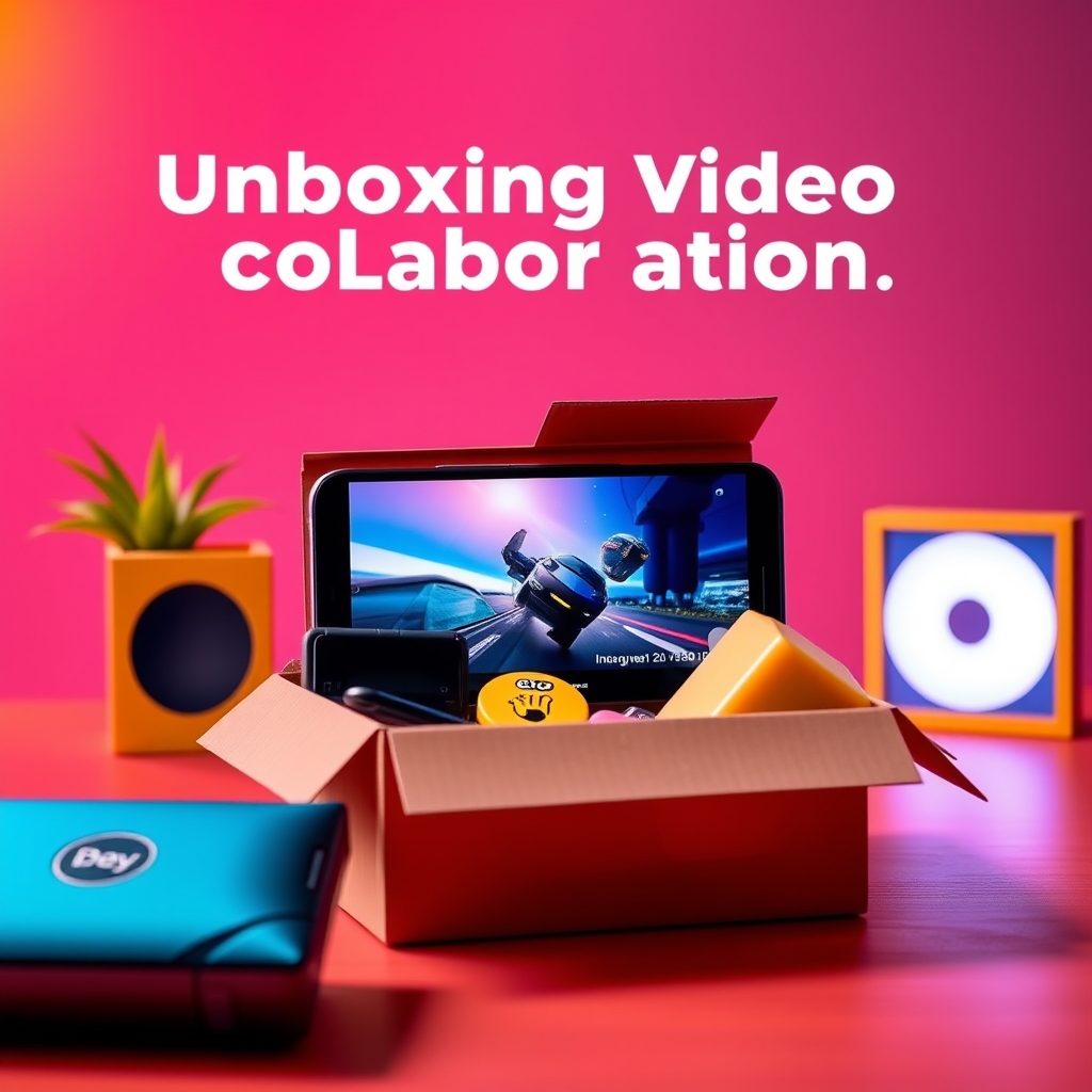 Unboxing Video Collaboration for Indonesian Audience
