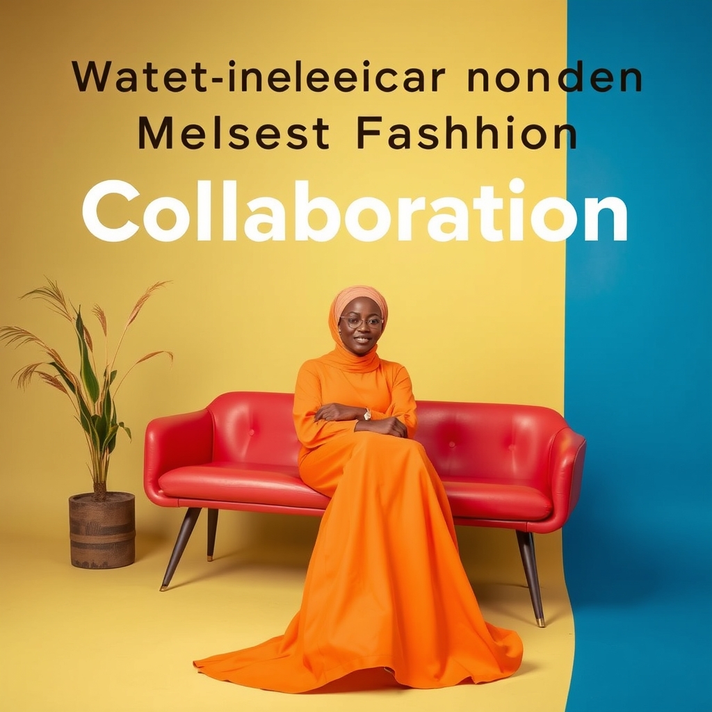 West African and Modern Modest Fashion Collaboration